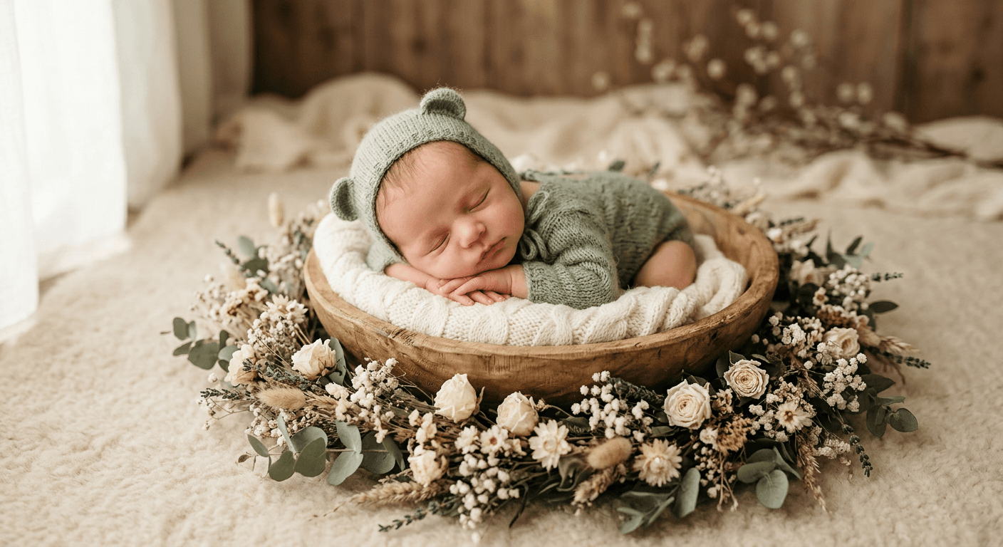 Cover image for 40 Newborn Photoshoot Ideas Parents Absolutely Love (2026)