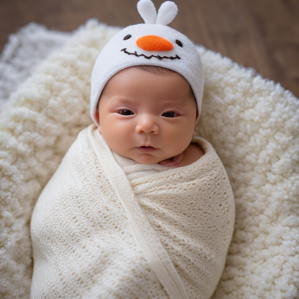 Christmas Snowman Baby
